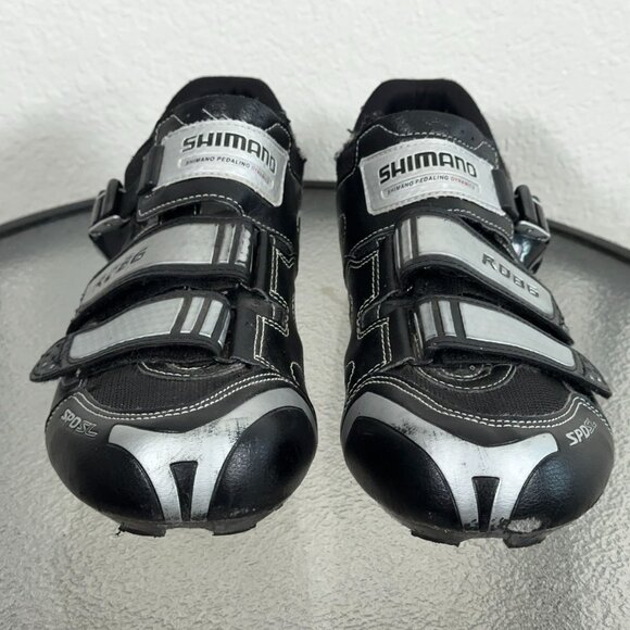 Shimano SH-R086L SPD-SL Cycling Shoes Men's Size US 14.2 EU 50 - Picture 3 of 14